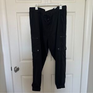 Banana Republic Black Women's Cargo Jogger Pants